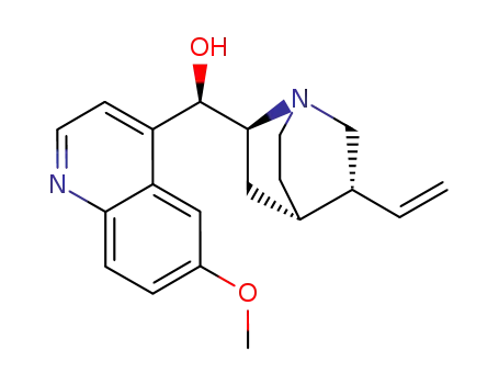 Molecular Structure of 130-95-0 (Quinine)