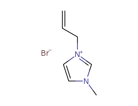 Molecular Structure of 31410-07-8 (1-Allyl-3-methylimidazolium bromide)