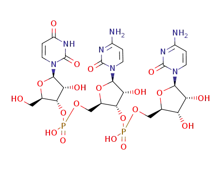 Molecular Structure of 3275-70-5 (Cytidylyl-(5.3)-cytidylyl-(5.3)-uridine)