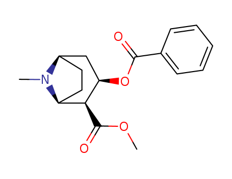 8-Azabicyclo[3.2.1]octane-2-carboxylicacid, 3-(benzoyloxy)-8-methyl-, methyl ester, (1R,2R,3S,5S)-rel-(21206-60-0)
