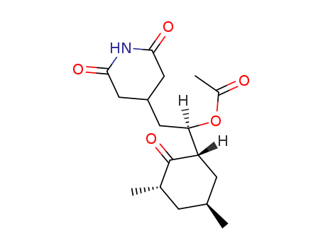 [1-(3,5-dimethyl-2-oxo-cyclohexyl)-2-(2,6-dioxo-4-piperidyl)ethyl] acetate