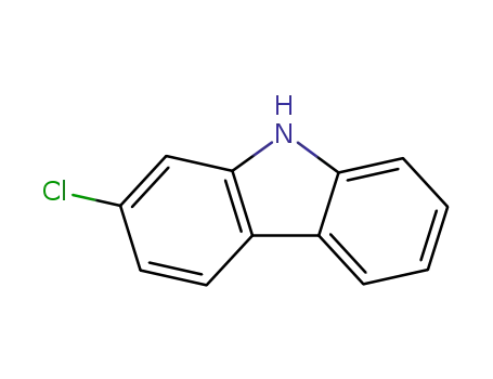 Molecular Structure of 10537-08-3 (2-chloro-9H-carbazole)