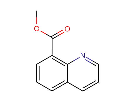 Molecular Structure of 40245-26-9 (METHYLQUINOLINE-8-CARBOXYLATE)