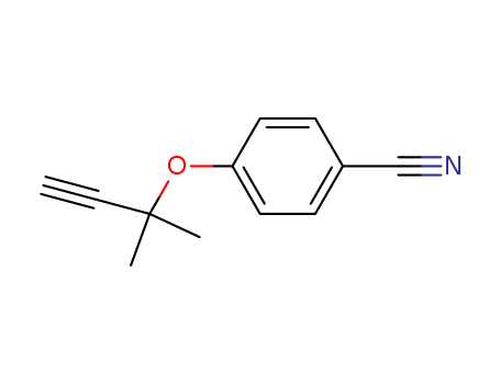 4-[(1,1-Dimethylprop-2-ynyl)oxy]benzonitrile