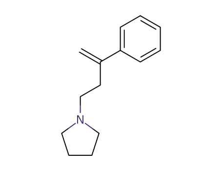 Pyrrolidine, 1-(3-phenyl-3-butenyl)-