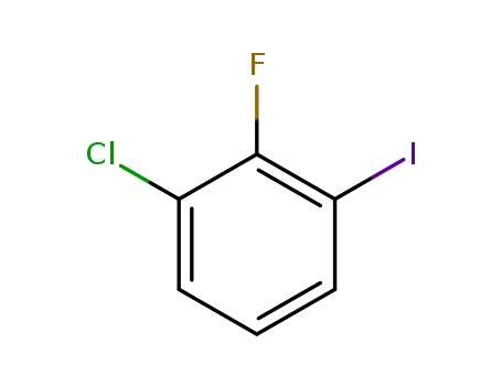 Molecular Structure of 72373-82-1 (3-CHLORO-2-FLUOROIODOBENZENE)