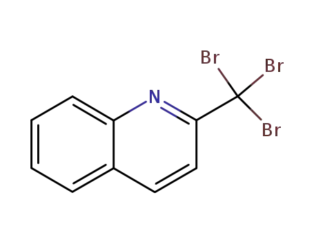 Molecular Structure of 613-53-6 (ALPHA,ALPHA,ALPHA-TRIBROMOQUINALDINE)