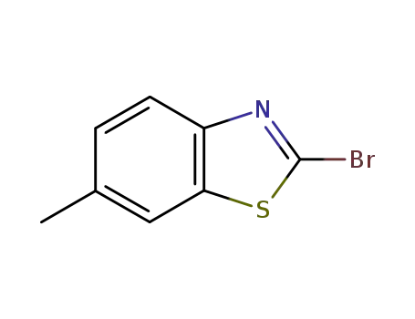 Molecular Structure of 3622-19-3 (6-METHYL-2-BROMO BENZOTHIAZOLE)