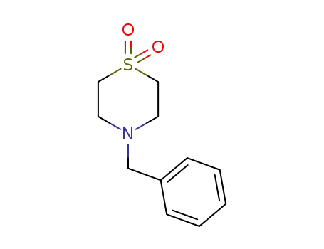 Molecular Structure of 26475-66-1 (4-BENZYLTHIOMORPHOLINE 1,1-DIOXIDE)