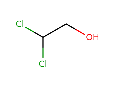 Molecular Structure of 598-38-9 (2,2-DICHLOROETHANOL)