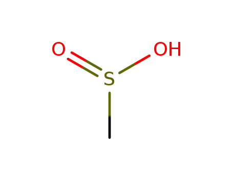 Molecular Structure of 17696-73-0 (Methanesulfonic acid)