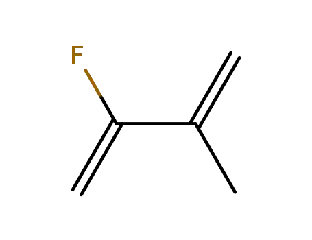Molecular Structure of 338-68-1 (1,3-Butadiene, 2-fluoro-3-methyl-)