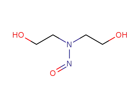 Molecular Structure of 1116-54-7 (N-NITROSODIETHANOLAMINE)