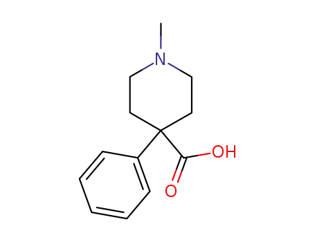 1-Methyl-4-phenylpiperidin-1-ium-4-carboxylate