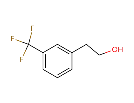 Molecular Structure of 455-01-6 (3-(TRIFLUOROMETHYL)PHENETHYL ALCOHOL)