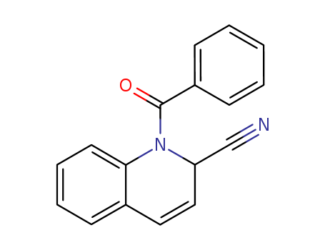 1-Benzoyl-1, 2-dihydro-2-quinolinecarbonitrile cas  13721-17-0