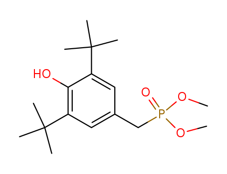 Phosphonic acid, [[3,5-bis(1,1-dimethylethyl)-4-hydroxyphenyl]methyl]-, dimethyl ester