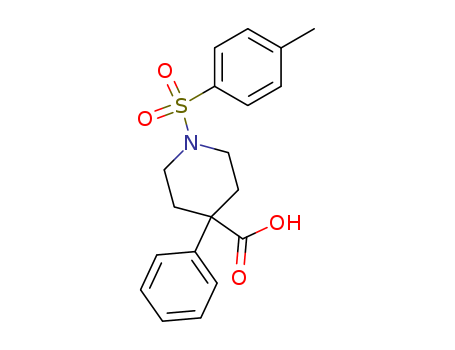 4-Phenyl-1-(4-tolylsulfonyl)-4-piperidinecarboxylic acid