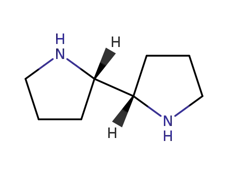 Molecular Structure of 124779-66-4 ((2S,2'S)-2,2'-Bipyrrolidine)