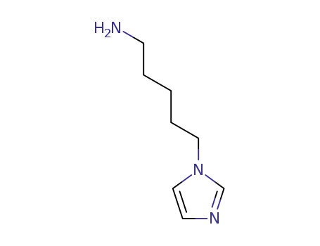 Molecular Structure of 78415-62-0 (1H-Imidazole-1-pentanamine)