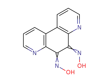 Molecular Structure of 99971-15-0 (4,7-Phenanthroline-5,6-dione, dioxime)