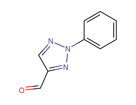 Molecular Structure of 3213-80-7 (2-Phenyl-2H-1,2,3-triazole-4-carbaldehyde)