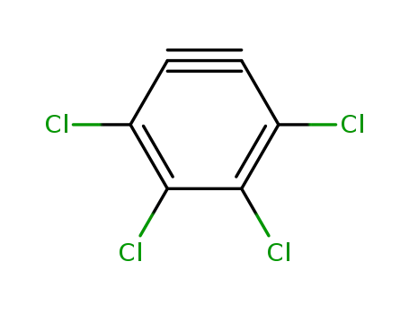 Molecular Structure of 13280-72-3 (1,3-Cyclohexadien-5-yne, 1,2,3,4-tetrachloro-)