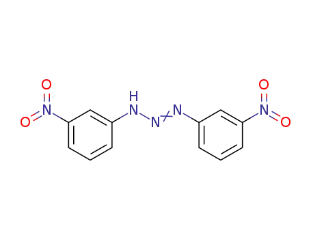 Molecular Structure of 5076-50-6 ((1E)-1,3-bis(3-nitrophenyl)triaz-1-ene)