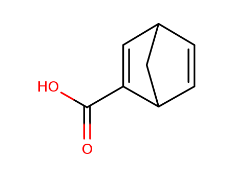 Molecular Structure of 698-40-8 (Bicyclo[2.2.1]hepta-2,5-diene-2-carboxylic acid)