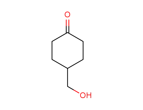 Molecular Structure of 38580-68-6 (4-(HYDROXYMETHYL)CYCLOHEXANONE)