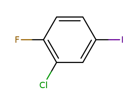 Molecular Structure of 156150-67-3 (3-CHLORO-4-FLUOROIODOBENZENE)