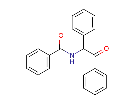 Molecular Structure of 6942-03-6 (N-(2-oxo-1,2-diphenylethyl)benzamide)