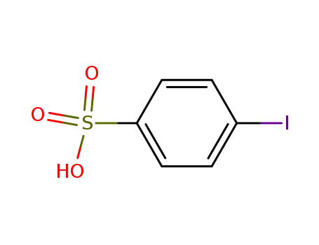 Molecular Structure of 13035-63-7 (Potassium 4-iodobenzenesulfonate)