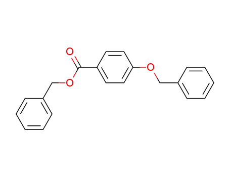 Molecular Structure of 56442-22-9 (BENZYL 4-BENZYLOXYBENZOATE)