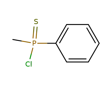 Molecular Structure of 13639-62-8 (Phosphinothioic chloride, methylphenyl-)
