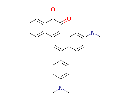 79971-22-5,4-{2,2-bis[4-(dimethylamino)phenyl]ethenyl}naphthalene-1,2-dione,