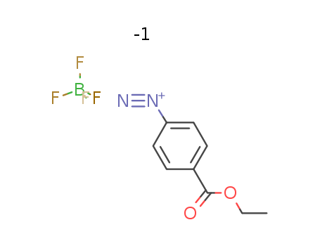 Benzenediazonium, 4-(ethoxycarbonyl)-, tetrafluoroborate(1-)