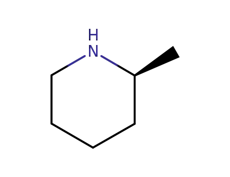 Molecular Structure of 3197-42-0 ((S)-(+)-2-Methylpiperidine)