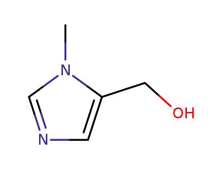 Molecular Structure of 38993-84-9 ((1-Methyl-1H-imidazol-5-yl)methanol)