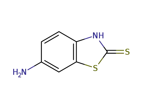 Molecular Structure of 7442-07-1 (6-AMINO-2-MERCAPTOBENZOTHIAZOLE)