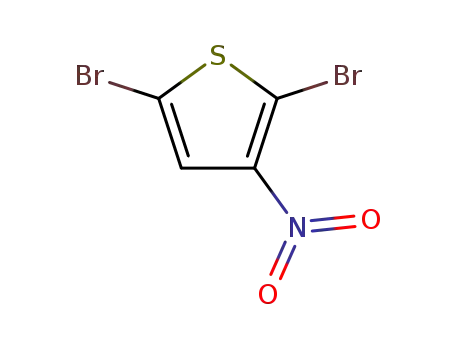 Molecular Structure of 2160-51-2 (2,5-DIBROMO-3-NITROTHIOPHENE)