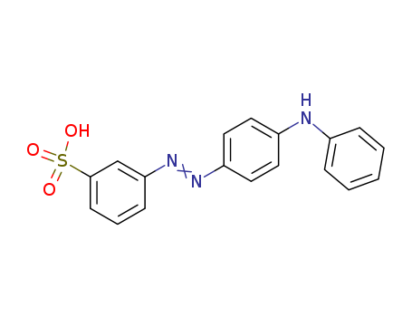 Benzenesulfonic acid,3-[2-[4-(phenylamino)phenyl]diazenyl]-