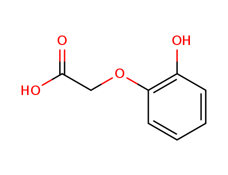 2-Hydroxyphenoxyacetic acid cas no. 6324-11-4 98%