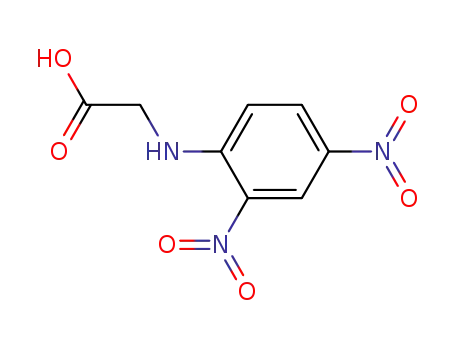 Molecular Structure of 1084-76-0 (N-(2,4-DINITROPHENYL)GLYCINE)