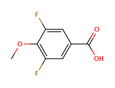 3,5-Difluoro-4-methoxybenzoic acid cas no. 319-60-8 97%