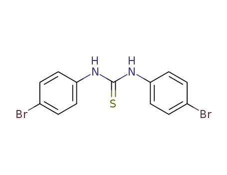 Molecular Structure of 2059-75-8 (1,3-bis(4-bromophenyl)thiourea)