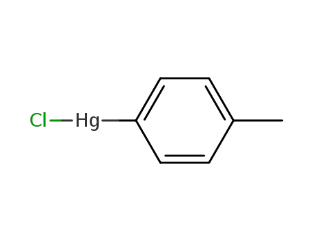 Molecular Structure of 539-43-5 (P-TOLYLMERCURIC CHLORIDE)