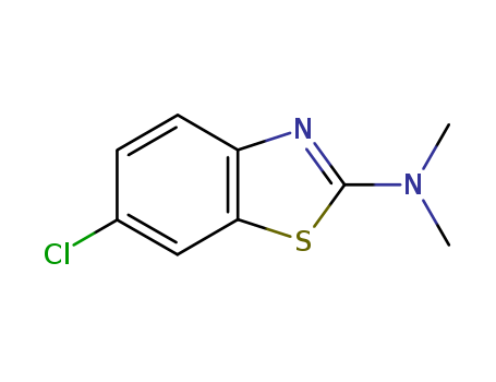 2-Benzothiazolamine,6-chloro-N,N-dimethyl-