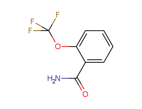 Molecular Structure of 127979-74-2 (2-(TRIFLUOROMETHOXY)BENZAMIDE)