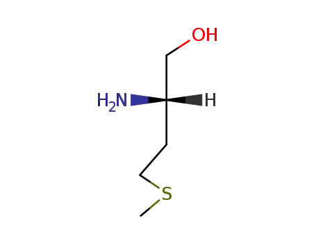Molecular Structure of 2899-37-8 (L-Methioninol)